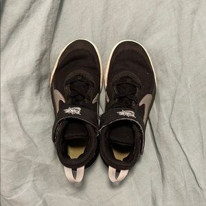 Black and Gray Nike Boys Sneakers